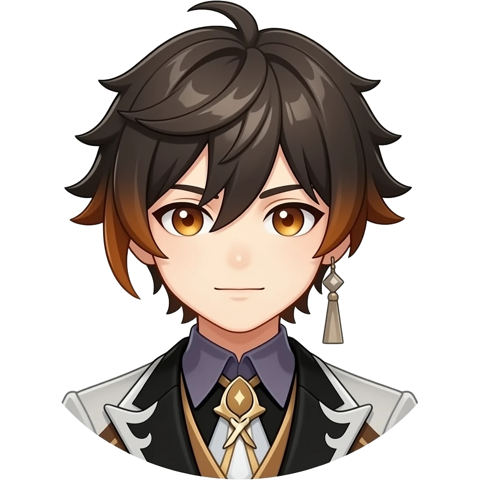 Diluc from Genshin Impact emoji