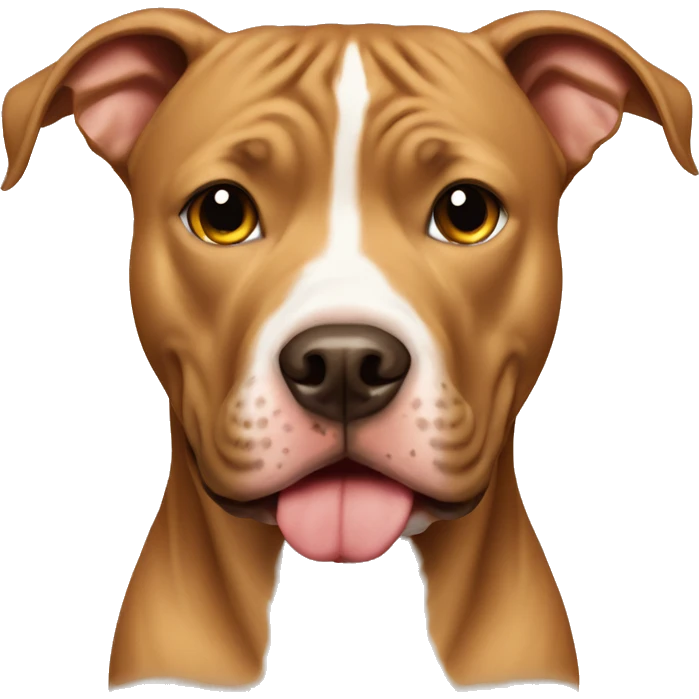 Tan pitbull  emoji