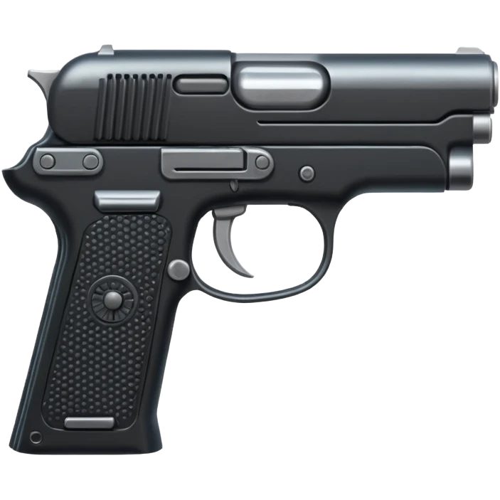 large pistol emoji
