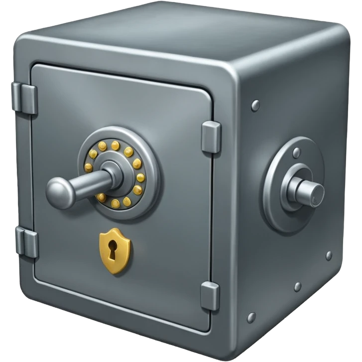 Locked money vault emoji