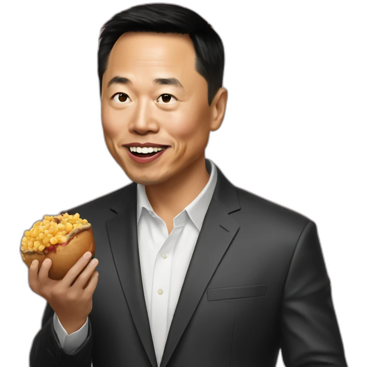garry tan eating elon musk emoji
