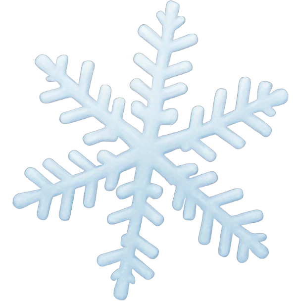 snowing emoji