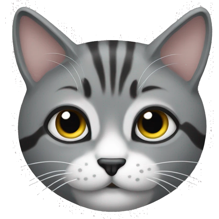 Кошка вислоухая серая emoji