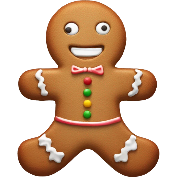 gingerbread cookie emoji