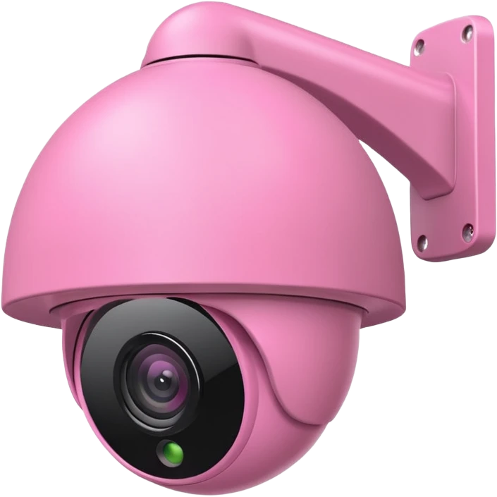 Security Camera pink  emoji