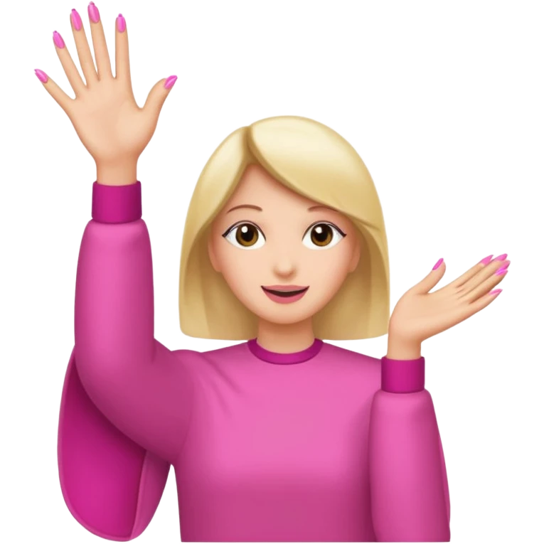 Long nails clapping emoji