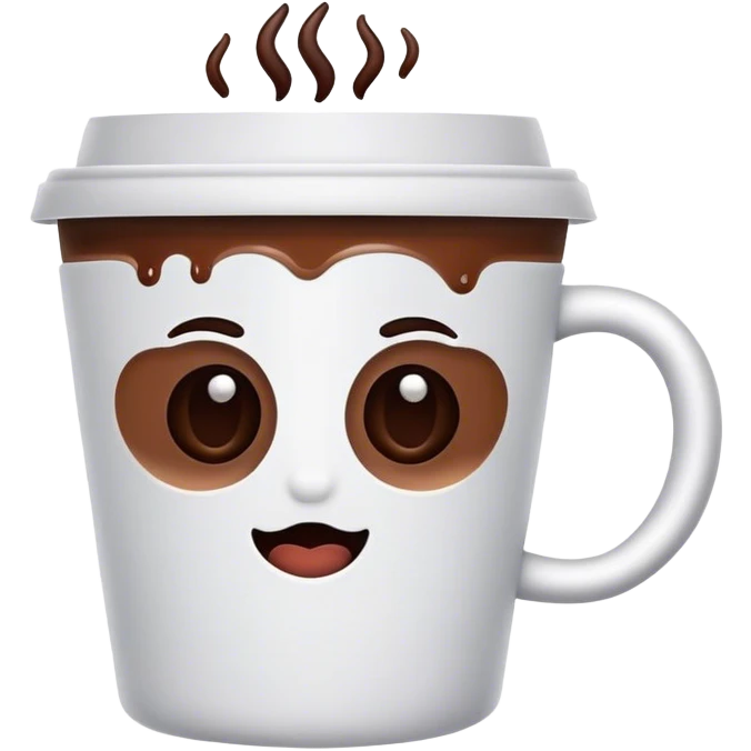 Cute coffee  emoji