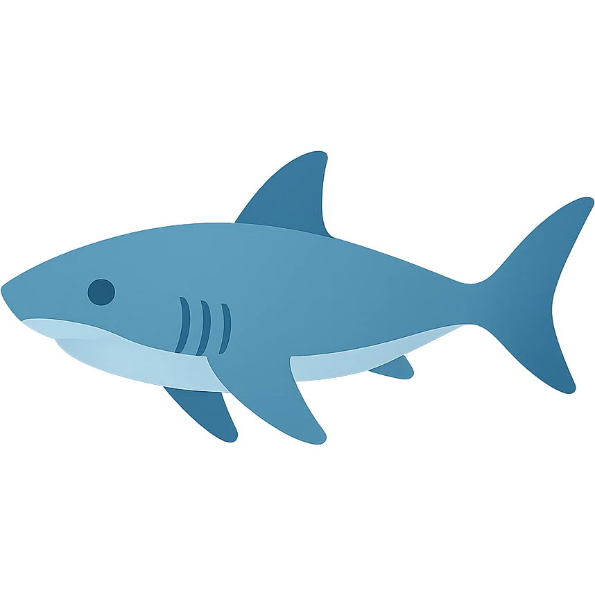 Shark emoji