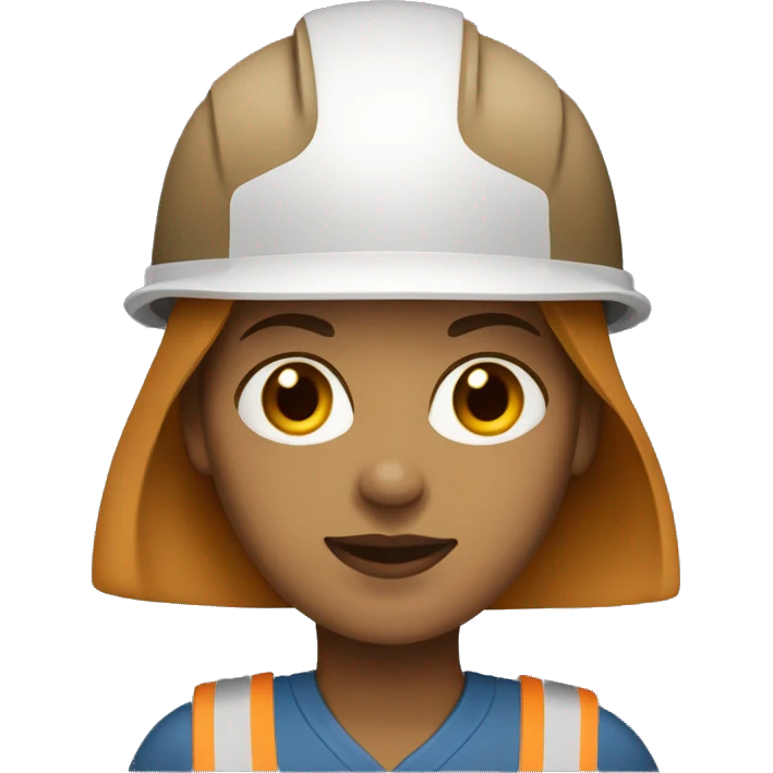 light-brown-skin-woman-civil-engineer emoji
