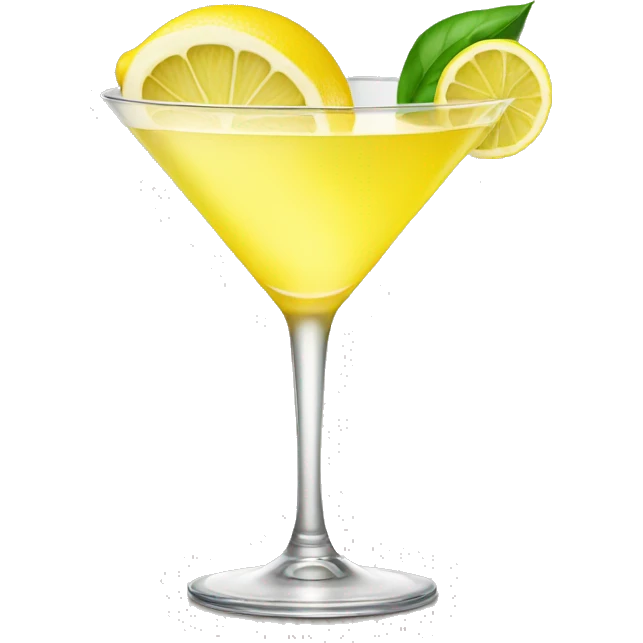 Lemon martini emoji
