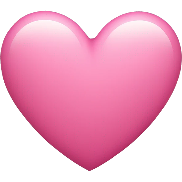Pink heart being hugged emoji