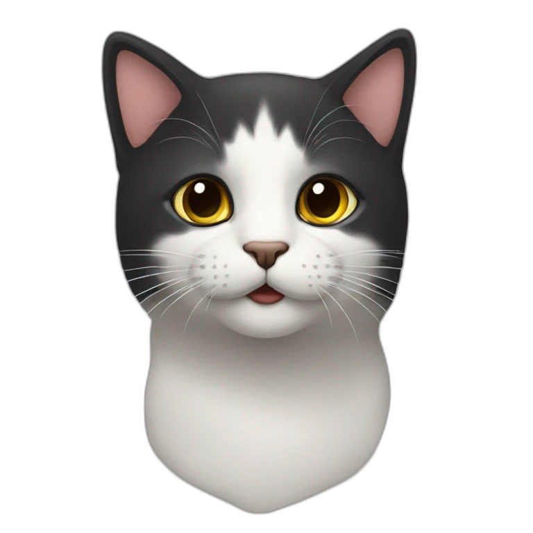 Gatto nero emoji