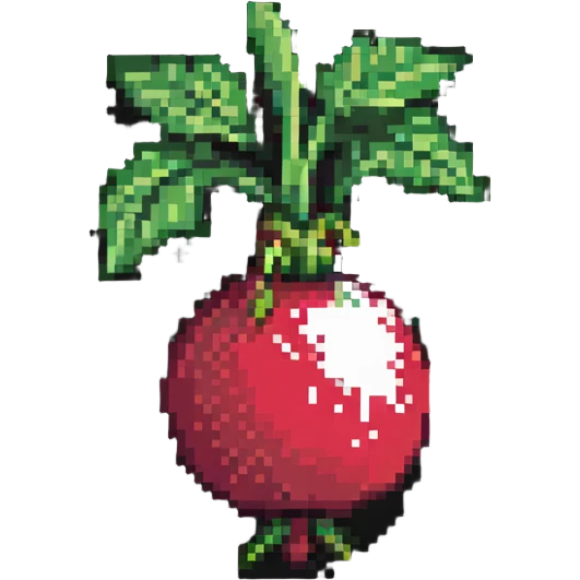 radish emoji