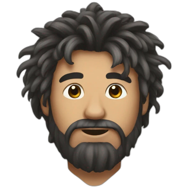  locks of hair emoji