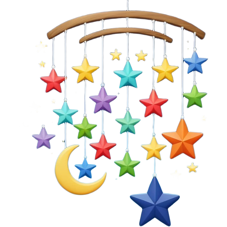 baby Hanging mobile  emoji