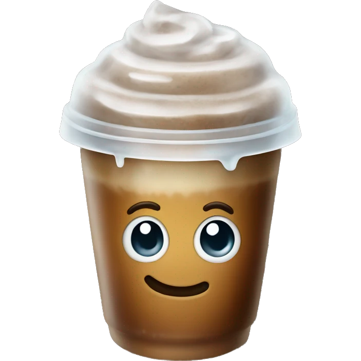 Iced coffe emoji