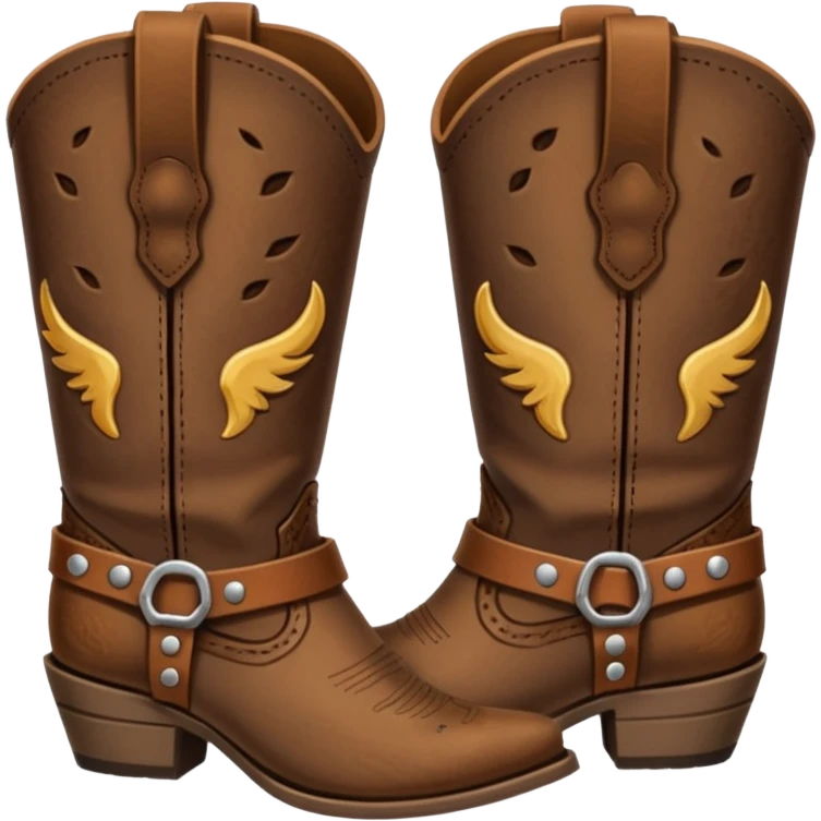 Cowgirl boots emoji