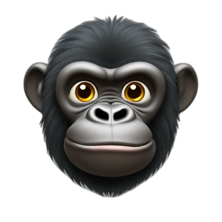 Gorille cochon emoji