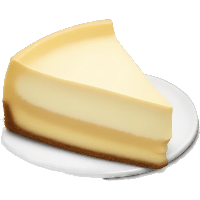 Cheesecake emoji