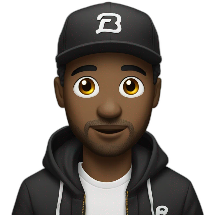 The french rapper Maes emoji
