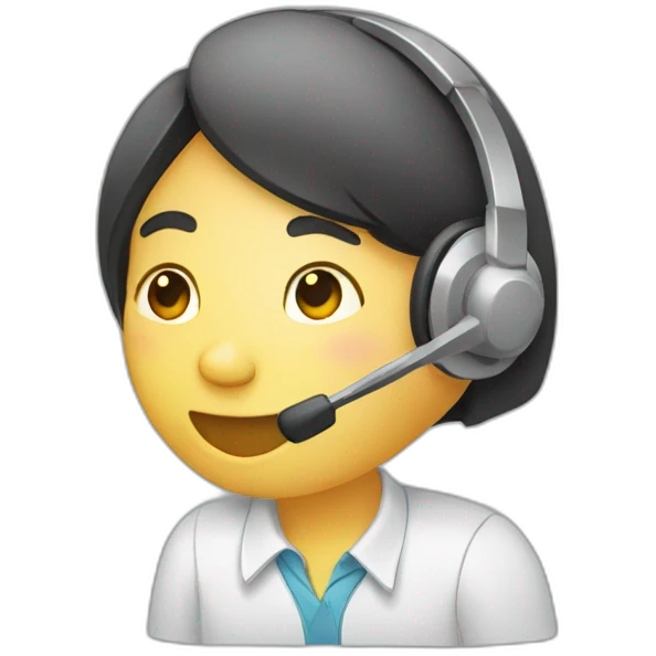 call center emoji