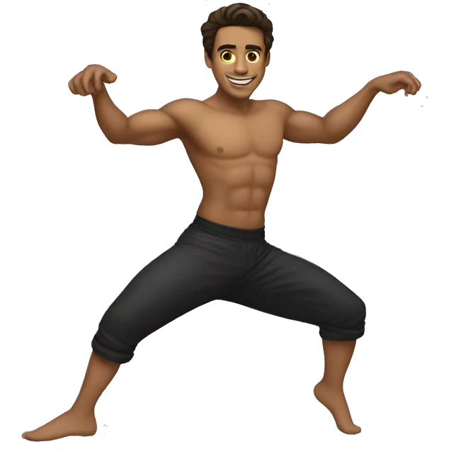bailarin  hombre  emoji