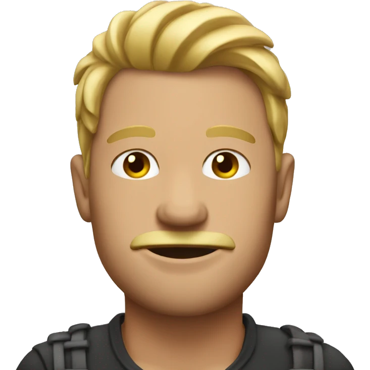 man with toothpick arms emoji