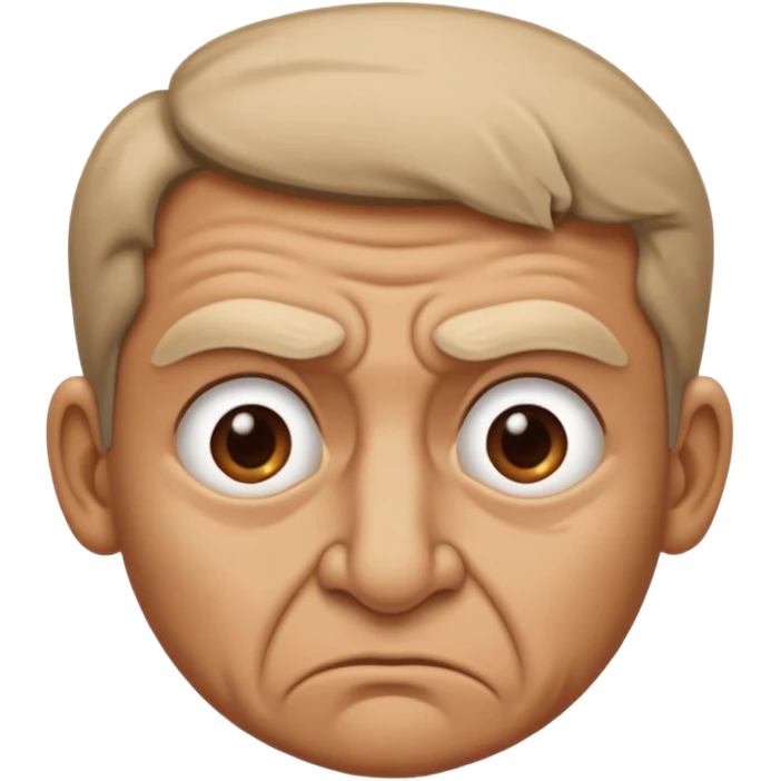 Disgust (Disgusted) emoji