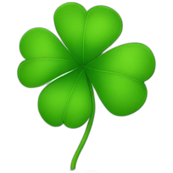 Clover emoji