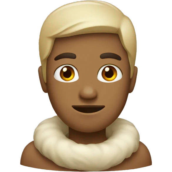 Christmas beige emoji