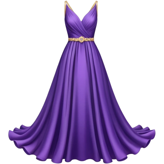 purple dress emoji