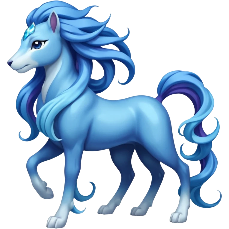 Suicune (full body) emoji
