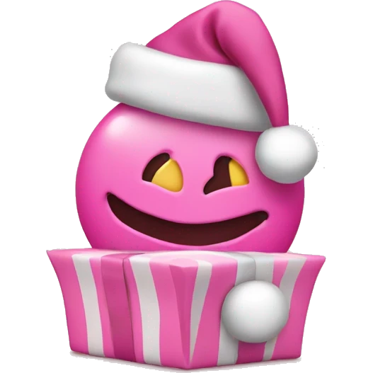 pink christmas stuff emoji