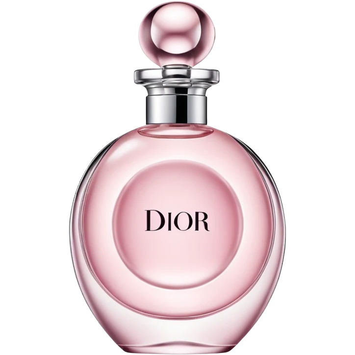 Pastel pink Dior perfume  emoji