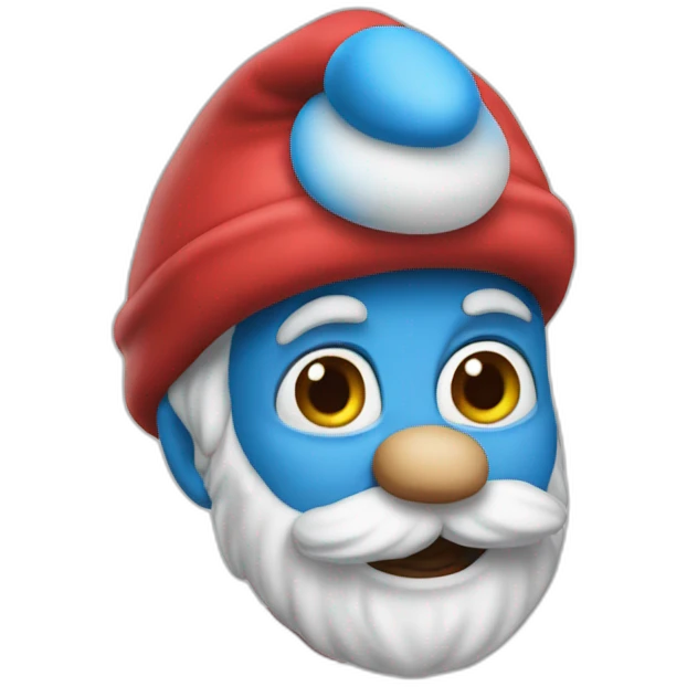 papa-smurf emoji