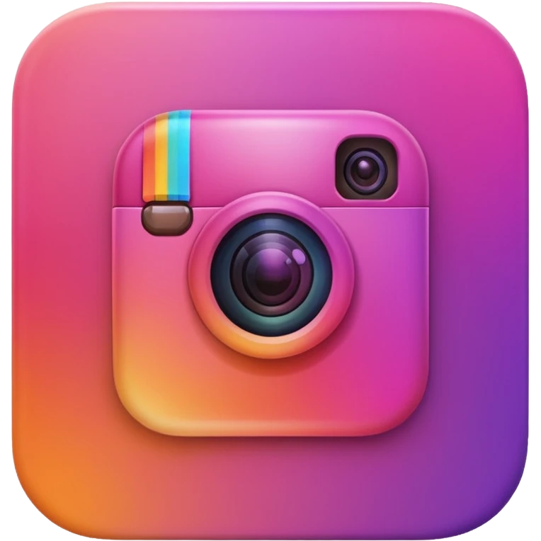 لوگو اینستاگرام  emoji