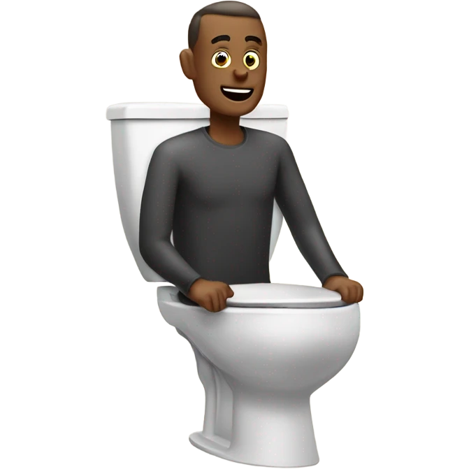 skibidi toilet man emoji