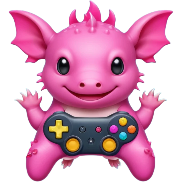 Axolotl gaming emoji