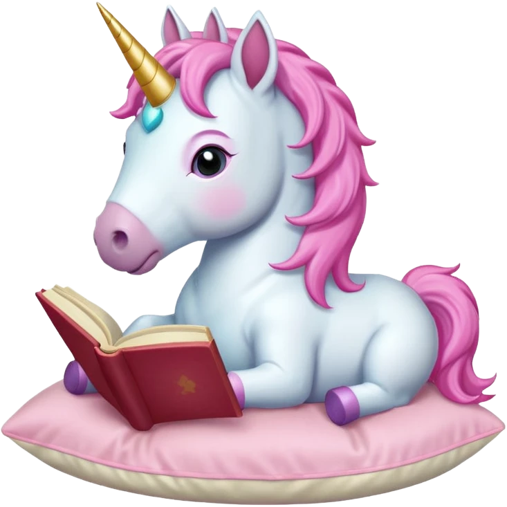 Unicorns read book
A tiny pastel unicorn sitting on a cushion, reading a glowing storybook.











 emoji