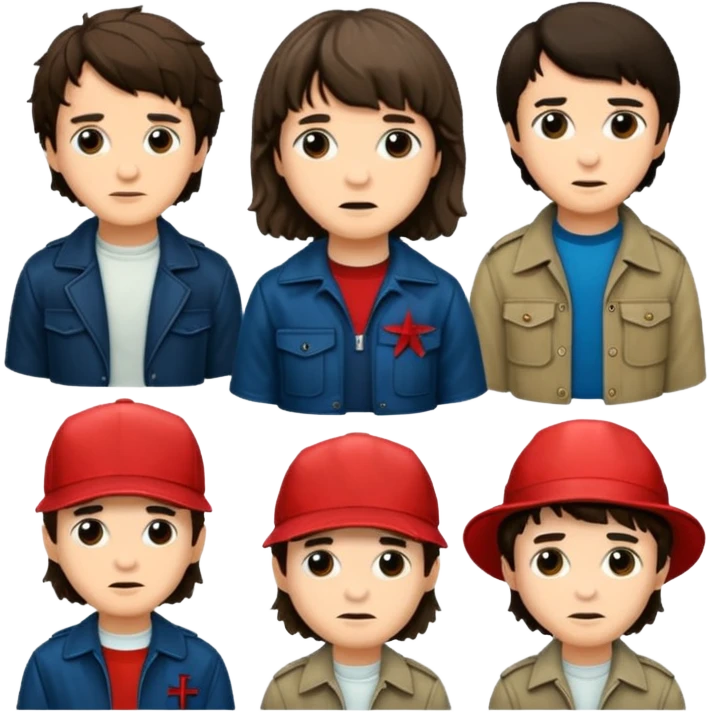 Stranger things stickers  emoji