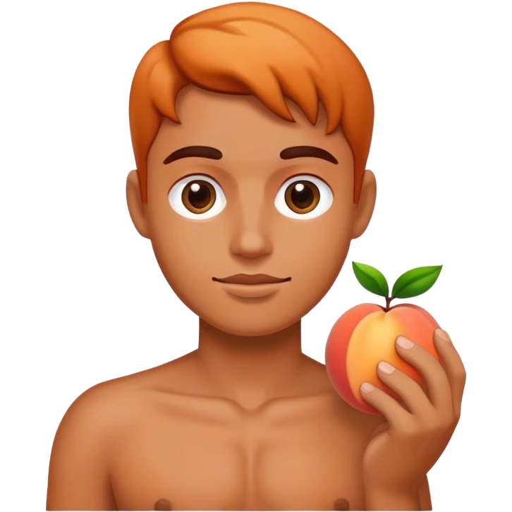 Smack a peach emoji