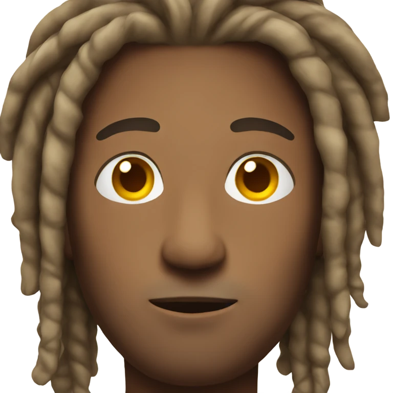 Man with dreadlocks emoji
