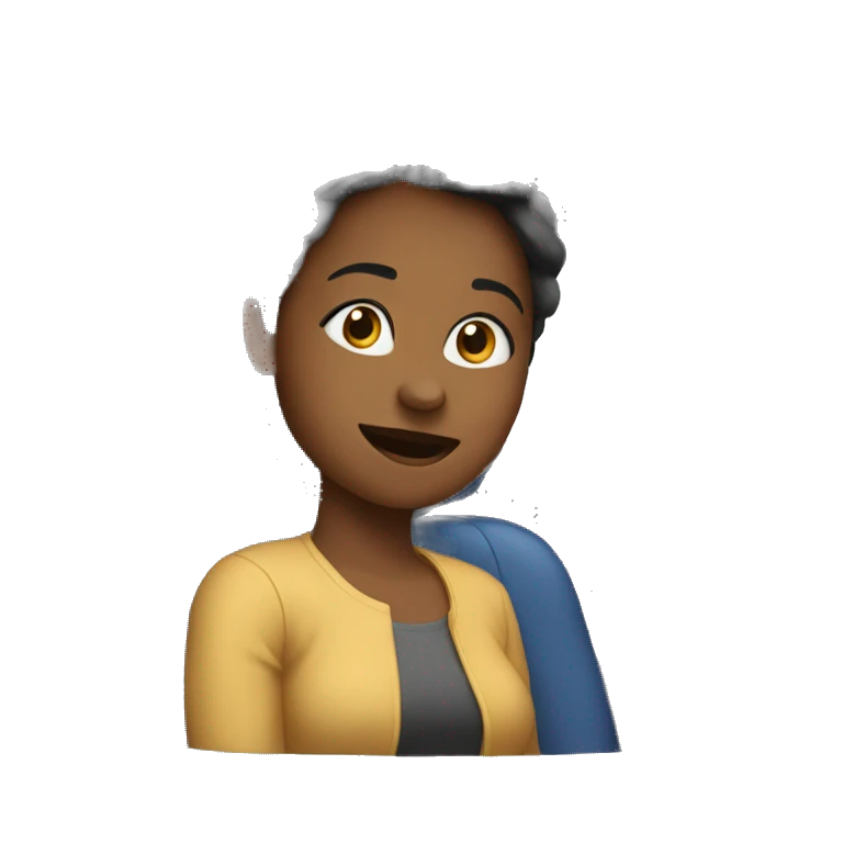 one woman is sitting in the car emoji