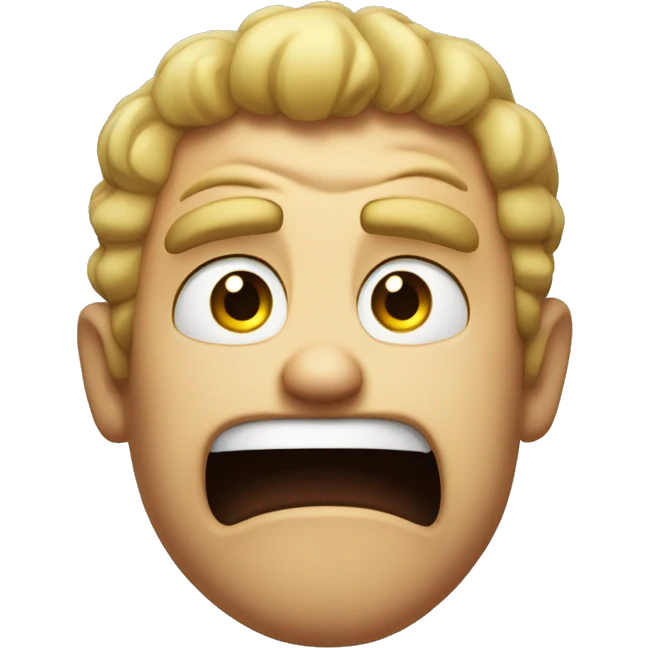 face of complete shock and disgust emoji