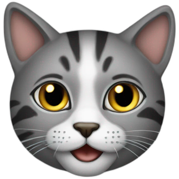 Sas but happy cat emoji