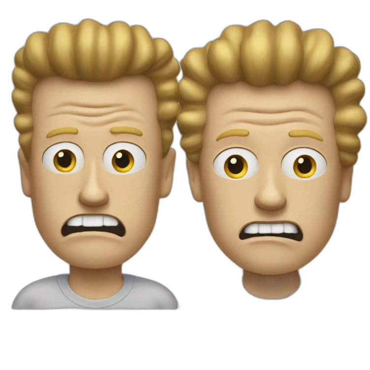 Beavis and Butthead emoji