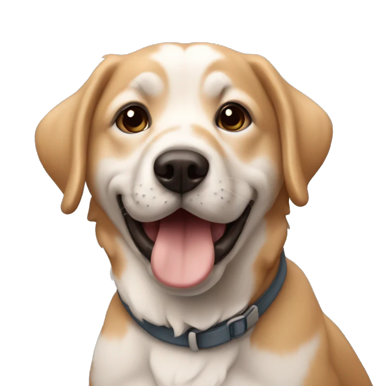 Cachorro correndo  emoji