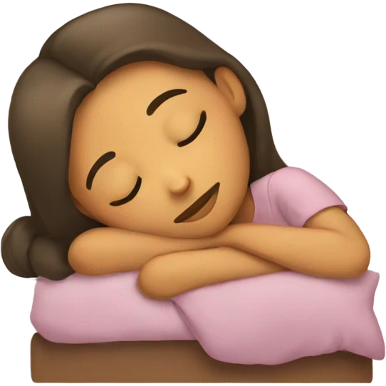 girl sleeping  emoji