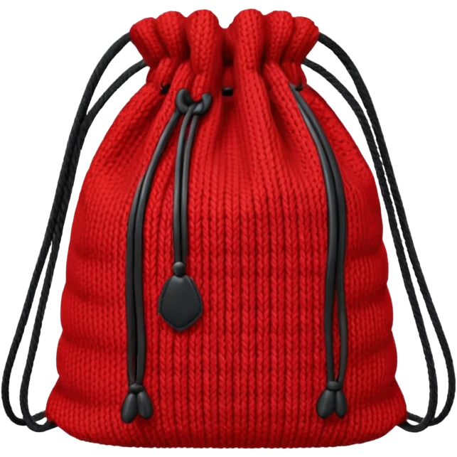 red Knitted Bag emoji