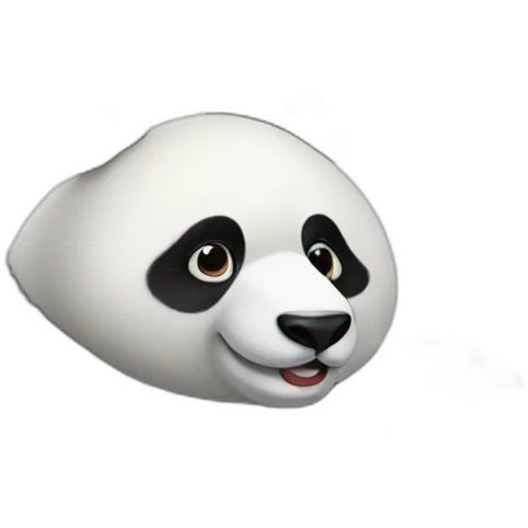 panda in a car emoji